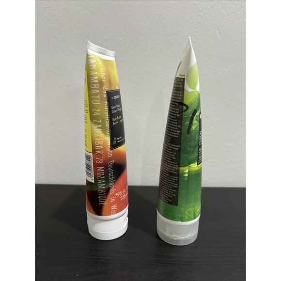 Korres BASIL LEMON & GUAVA MANGO Body Butter Moisturizer 7.95 oz NEW Lot of 2 - Picture 4 of 6